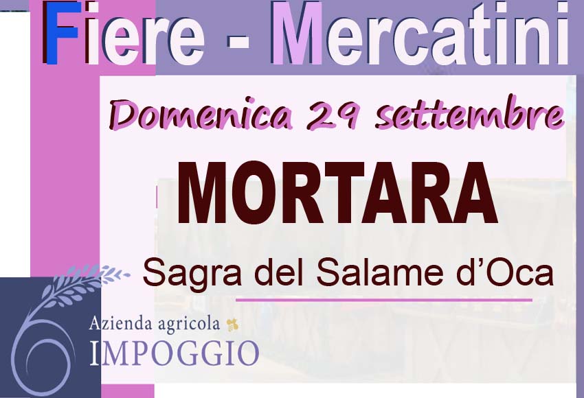 sagra salame d oca Mortara