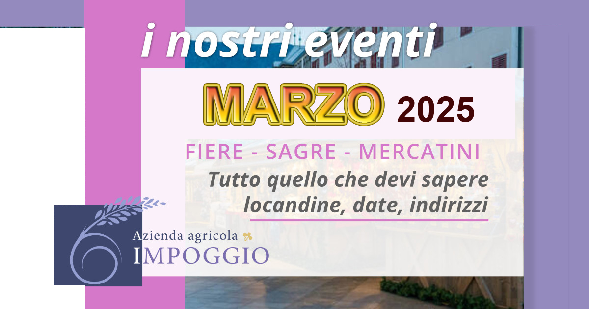 copertina eventi marzo 2025