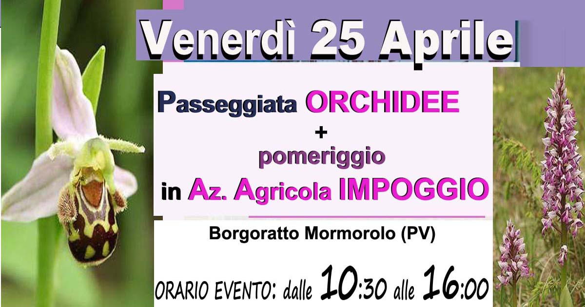 copertina evento gita orchidee 25 aprile 2025