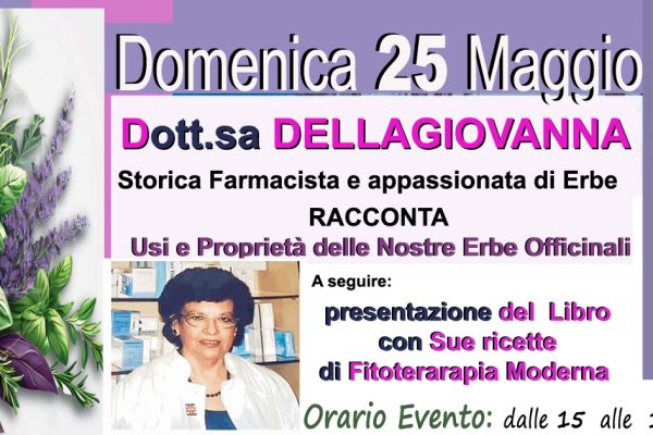 locandina evento 25 maggio 2025
