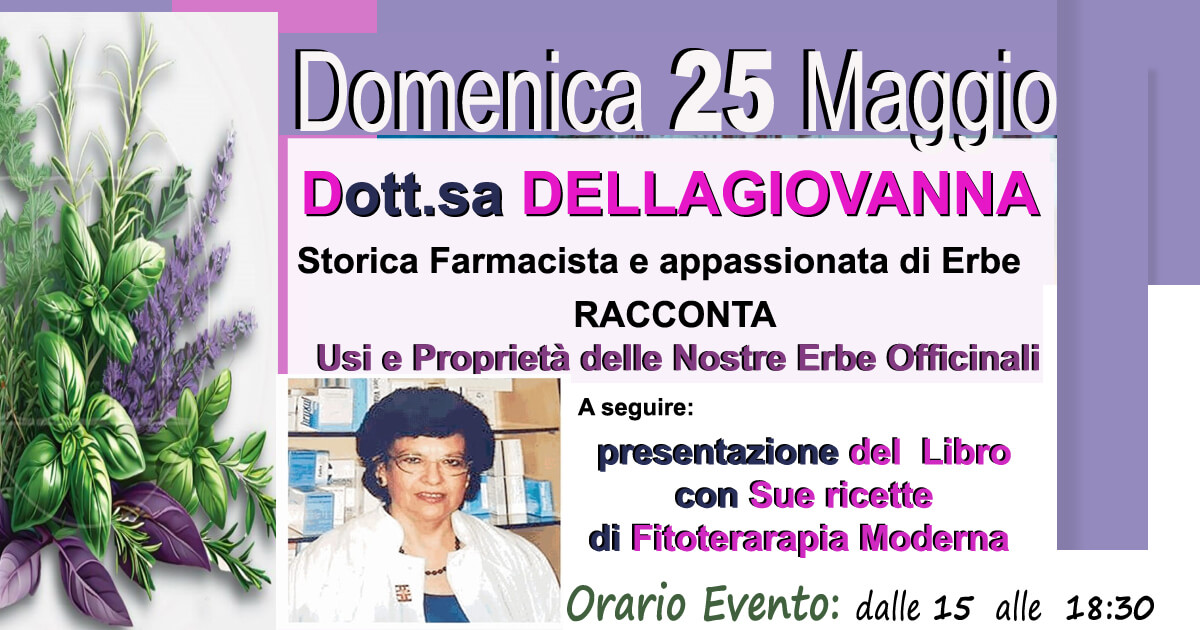locandina evento 25 maggio 2025