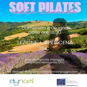 soft pilates nella lavanda 8 giugno 2025