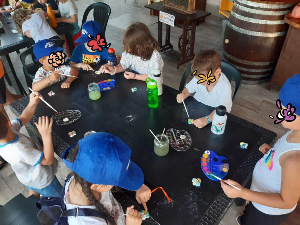 Fattoria Didattica Impoggio - Lavoretto fatto dai bambini
