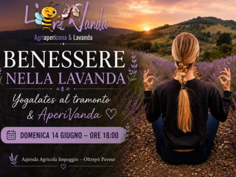 Benessere nella Lavanda – Yogalates al Tramonto & AperiVanda