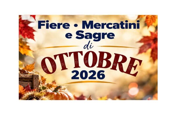 Fiere sagre ottobre 2026