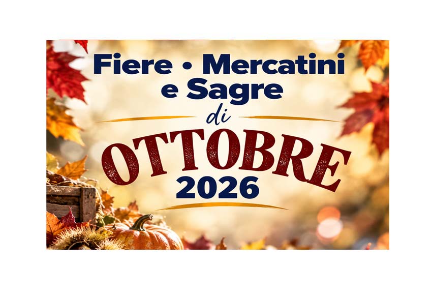 Fiere sagre ottobre 2026