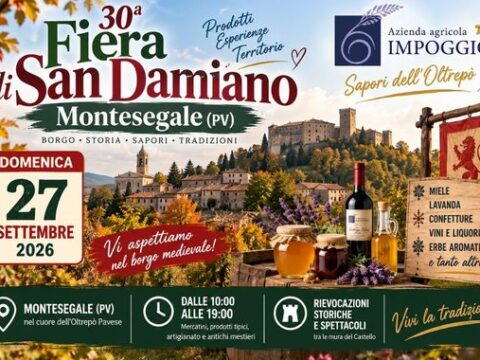 Fiera di San Damiano 2026 a Montesegale – Domenica 27 settembre | Azienda Agricola Impoggio